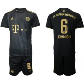Completo Calcio Bayern Monaco Joshua Kimmich 6 Bambino Divisa Trasferta 2021/2022 